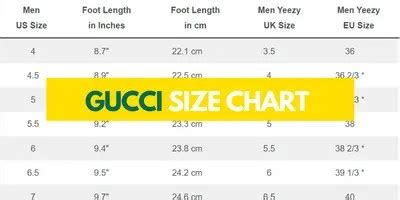 gucci brixton shoes size chart